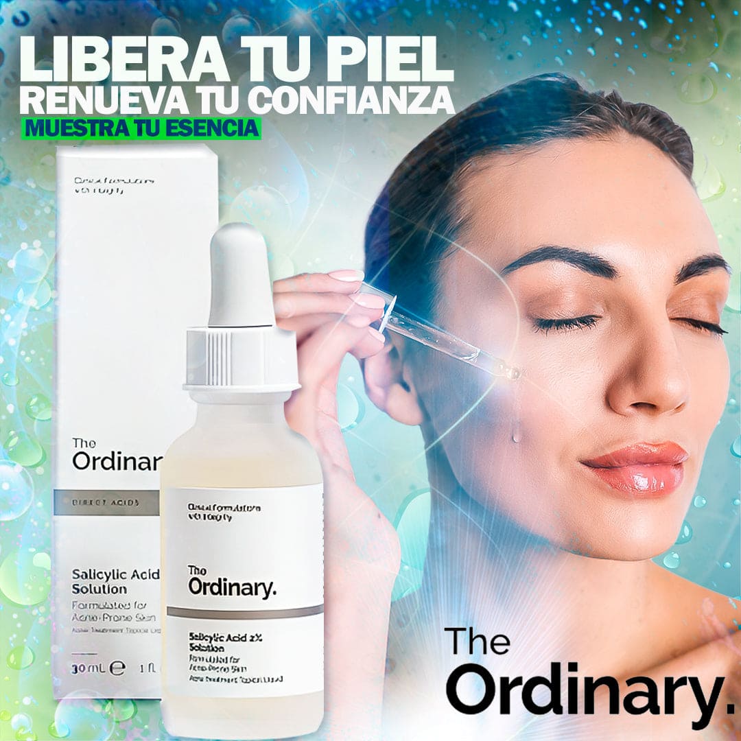 The Ordinary Niacinamide 10% + Zinc 1% y Ácido Salicílico 2% | (60ml)