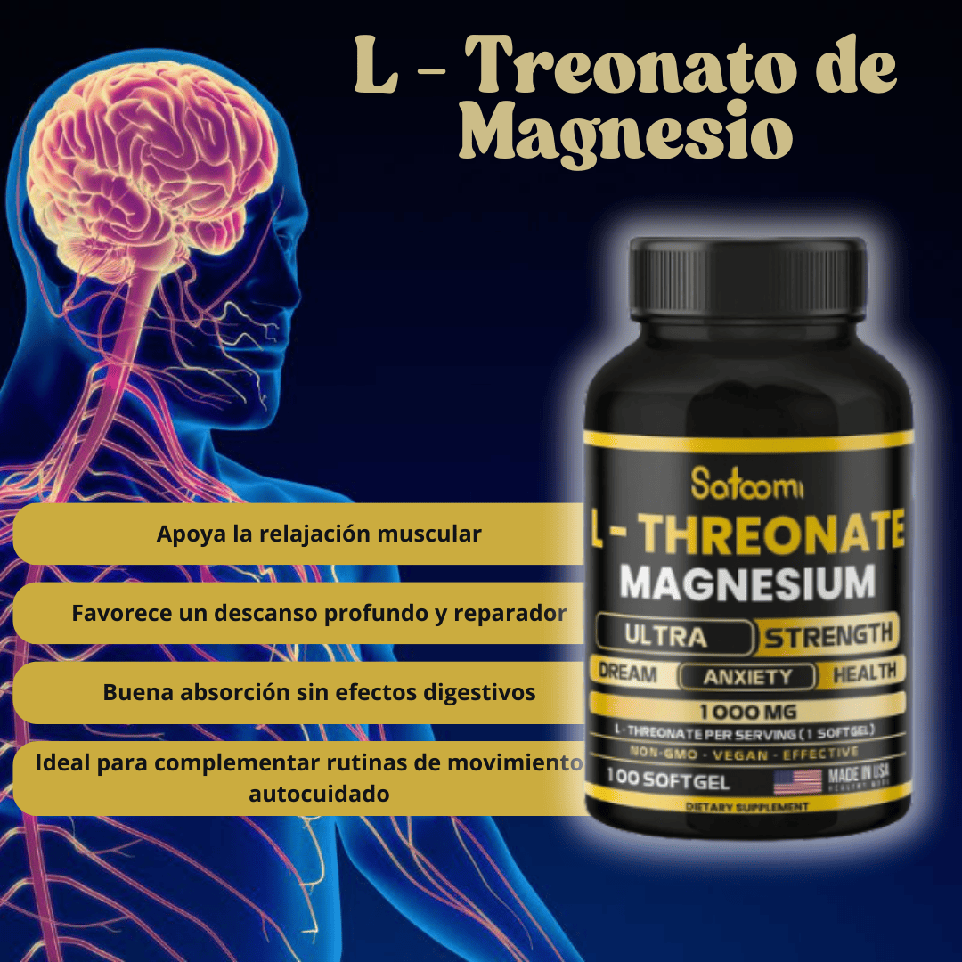 L-Treonato de Magnesio - Protege tu futuro 🙌
