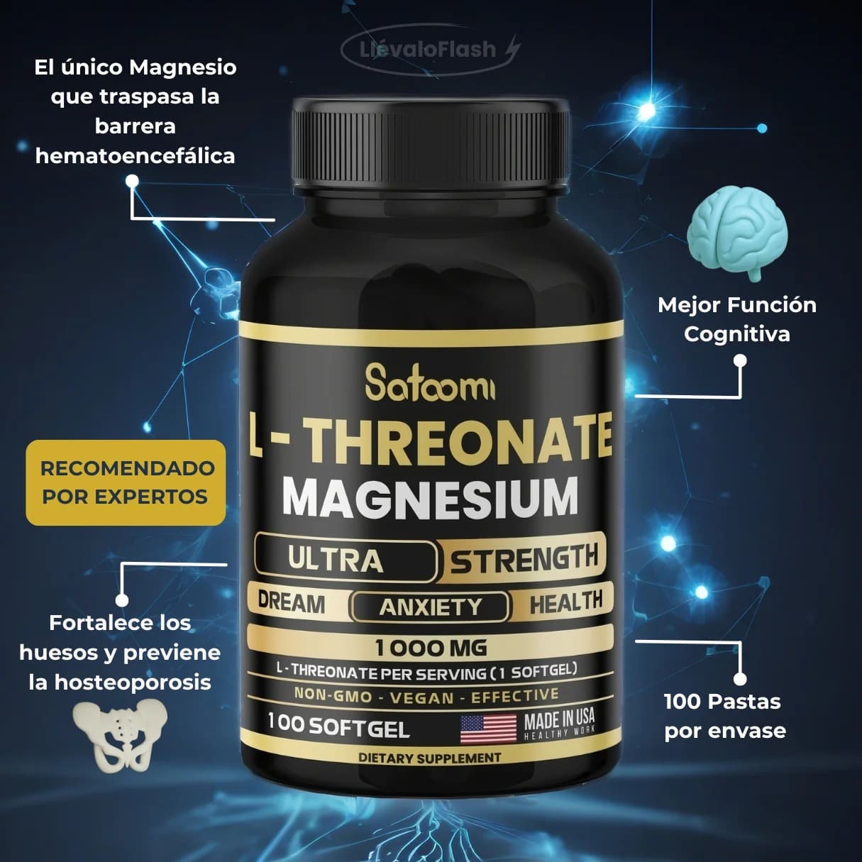 L-TREONATO DE MAGNESIO - Transforma tu memoria y protege tu futuro 🧠