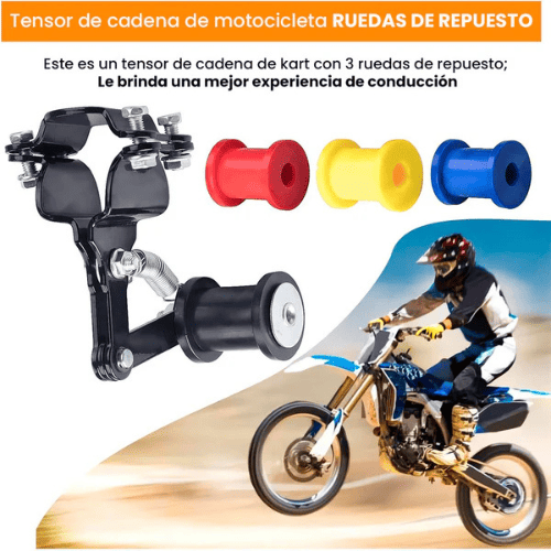🏍️ Tensor de Cadena para Moto – Estabilidad, Estilo y Rendimiento en Cada Kilómetro