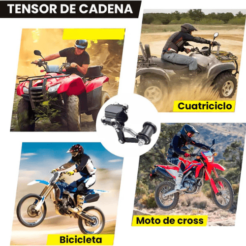 🏍️ Tensor de Cadena para Moto – Estabilidad, Estilo y Rendimiento en Cada Kilómetro
