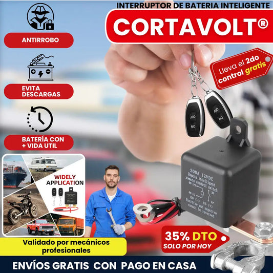 CORTAVOLT® Interruptor de Batería Inteligente
