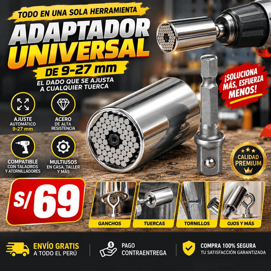 Adaptador Universal de 9 - 27mm