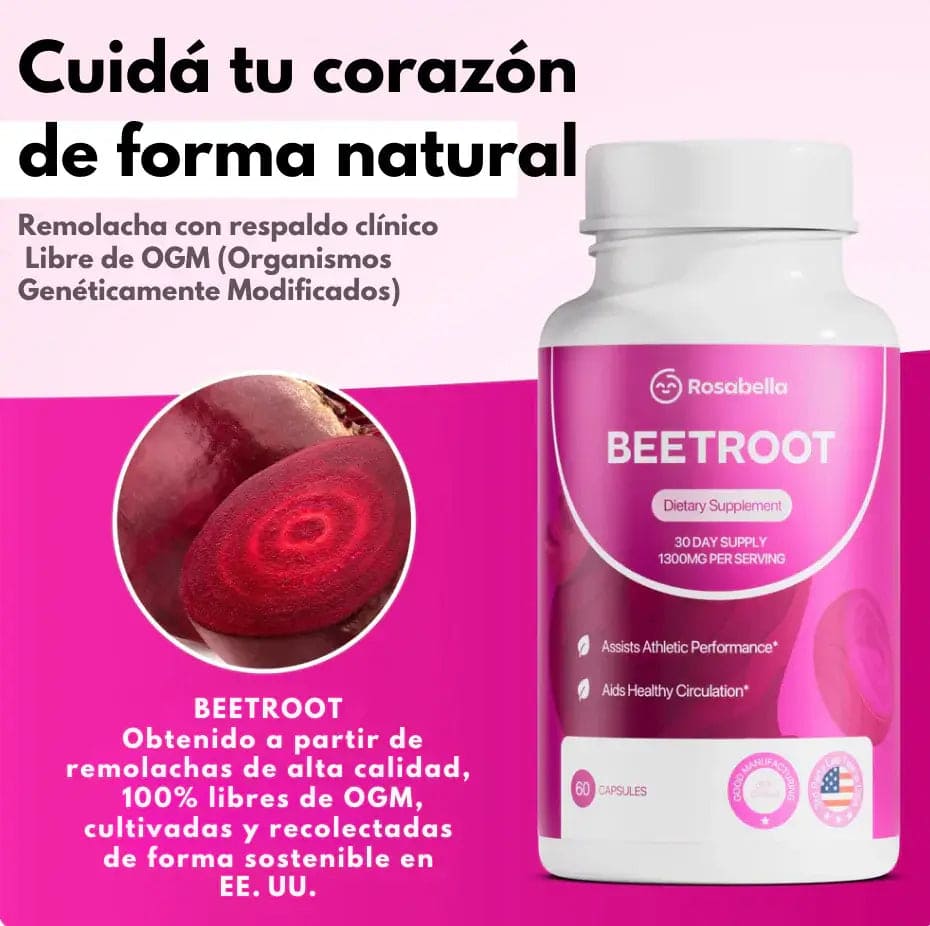 BeetRoot ® – Más Energía, Mejor Circulación y Bienestar Total 🌿✨