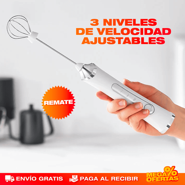 ESPUMADOR DE LECHE 3 EN 1 CON BASE