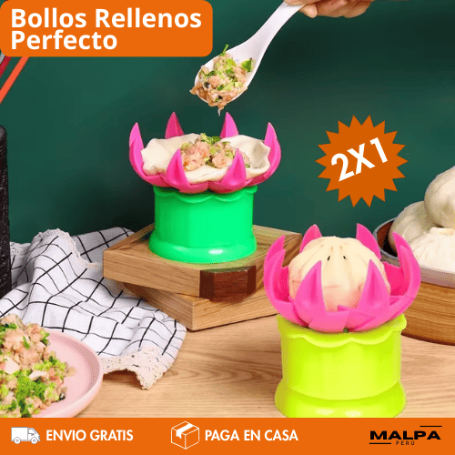 🍱⚡ Molde Rápido para Bollos al Vapor: ¡Resultados Profesionales!