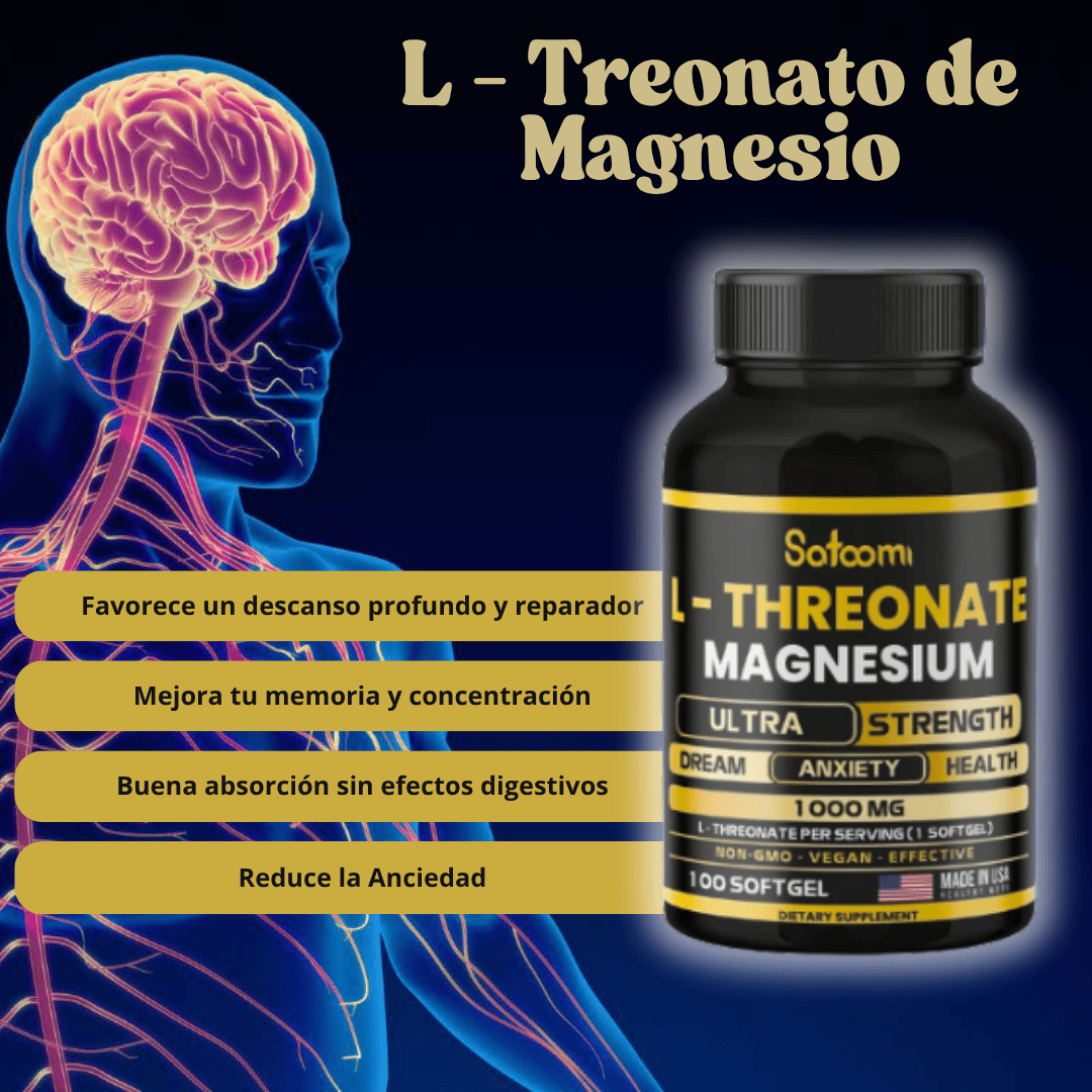 L-TREONATO DE MAGNESIO - PAZ NOCTURNA 🍃