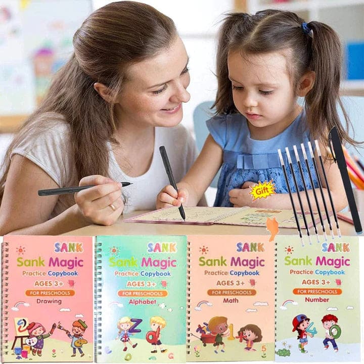 📓✨SET DE 4 CUADERNOS MÁGICOS🧙 ✨