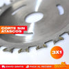 PROMO 3X1 DISCO POWER SIERRA DOBLA CARA