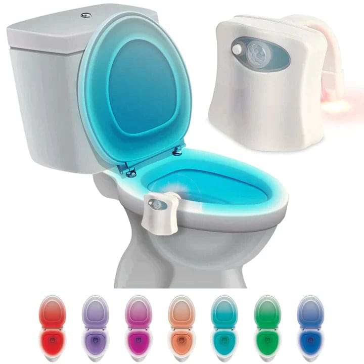 LumiLux Luz para Inodoro con Detección de Movimiento\ 16 Colores LED Avanzados