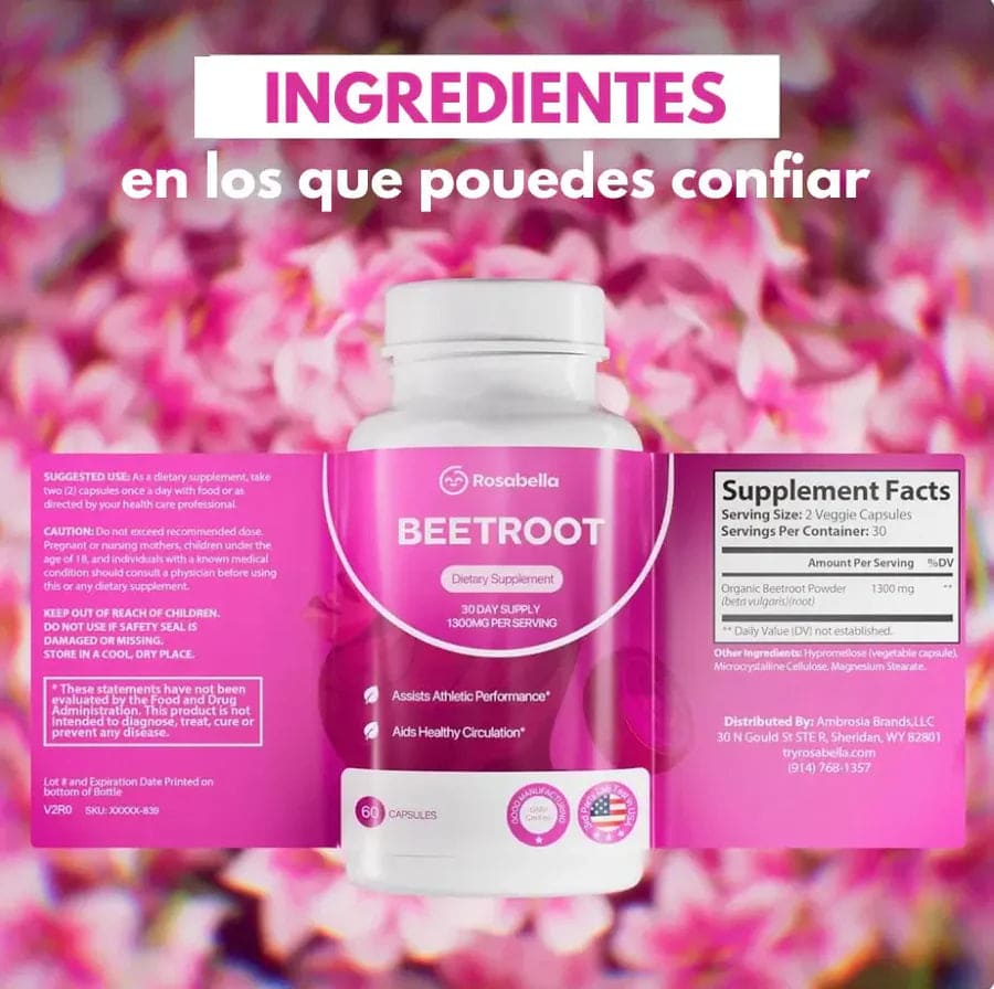 BeetRoot ® – Más Energía, Mejor Circulación y Bienestar Total 🌿✨