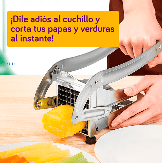 🎄Cortadora de Papas Multifunción de Acero Inoxidable.