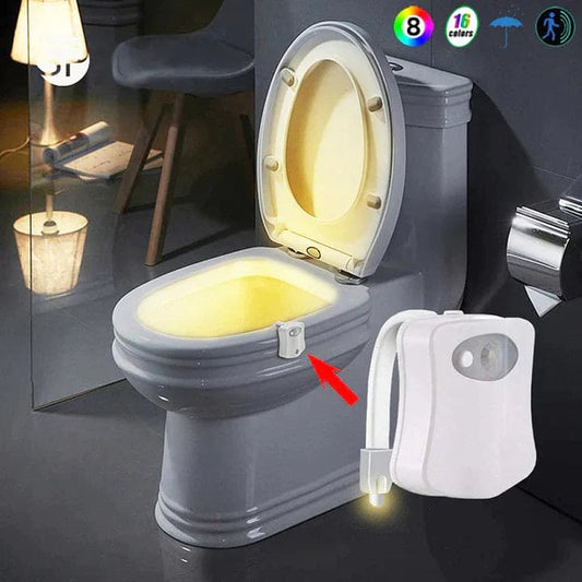 LumiLux Luz para Inodoro con Detección de Movimiento\ 16 Colores LED Avanzados
